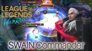 Swain  League of legend wild rift  SwainCommander in Chief [upl. by Stock]