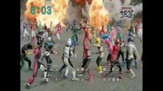 SUPER HERO TAISEN Trailer  with Gokaiger ending [upl. by Ilocin961]