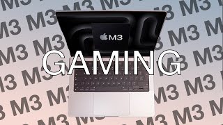 M3 14 Inch MacBook Pro GAMING [upl. by Gladwin79]