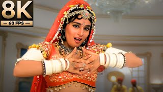 8K Remastered  Choli ke Peeche Kya Hai  Madhuri Dixit  Khal Nayak [upl. by Corel125]