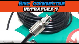 BNC Solder Connector Installation Ultraflex 7 287quot [upl. by Enigroeg]