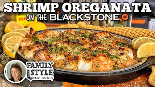 Blackstone Bettys Shrimp Oreganata  Blackstone Griddles [upl. by Missi]