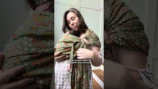 The best baby carrier for newborns is a ring sling [upl. by Seabury244]