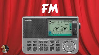 Sangean ATS909X2 Shortwave Radio FM Band Scan [upl. by Airel]