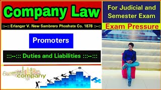 Erlanger V New Sambrero Phoshate Co 1878 Company Law  Promoters sec 2 69  Law Faculty  DU [upl. by Aytak]