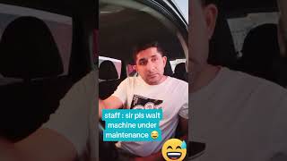 Petrol station ⛽️ staff after recived salary 😅😂🤣 shorts funny youtubeshorts trending [upl. by Nylarahs]