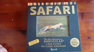 Safari photicular book  Rizzoli [upl. by Diane359]