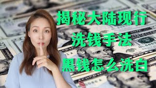 揭秘大陆现行洗钱手法｜巨额资金如何出海｜黑钱怎么洗白｜黑钱怎么变成合法收入｜什么是跑分｜跑分怎么操作的 [upl. by Hannala]