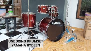 UNBOXING DRUMSET YAMAHA RYDEEN yamaharydeen unboxing yamahatourcustom drumyamaha [upl. by Murtha9]