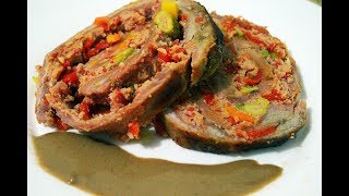 Lomo de Res Relleno Receta Decembrina [upl. by Langham967]