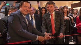 Weretilneck acompañó la inauguración del nuevo hotel y casino en Viedma [upl. by Euphemie]