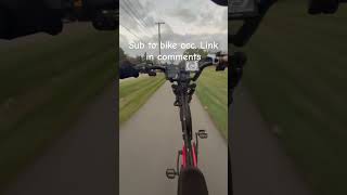 Sub to bike acc pls wheelie electricbike [upl. by Arataj221]