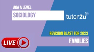 AQA A Level Sociology Revision Blast  Families amp Households [upl. by Adeehsar869]