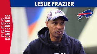 Leslie Frazier “We’re Gonna Have Our Hands Full On Defense”  Buffalo Bills [upl. by Engvall507]