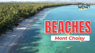 4k Mont Choisy Public Beach Mauritius [upl. by Eicyac868]