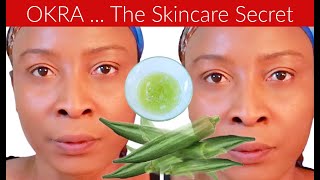 OKRA  The Secret To Younger Firming Healthy Glowing Skin [upl. by Akirahs]