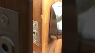 Kwikset Digital deadbolt installed [upl. by Huey]