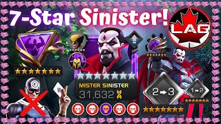 NEW Rank 3 19 Duped 7Star Mister Sinister Acquisition Rank Up Awakening amp Gameplay  MCOC [upl. by Gian]