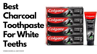 Best Colgate charcoal toothpaste for white teeths unboxing amp review [upl. by Athenian510]