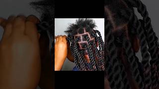 Jumbo Twist Crochet Method With Brazilian Wool Ft Ruiyok Hair [upl. by Dulcy]