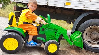 TOP 10 migliori video per bambini su trattori e automobili [upl. by Aible]