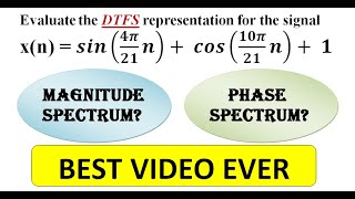 Determine DTFS of the signal and draw the spectrum  Numerical 2 on DTFS  EnggClasses [upl. by Lafleur]