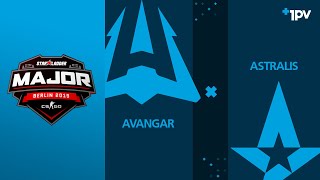 CSGO  Astralis vs AVANGAR  Dust2  StarLadder Berlin 2019 [upl. by Aletha]