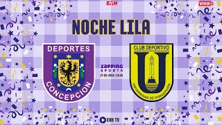 NOCHE LILA  CSD CONCEPCIÓN vs UNIVERSIDAD DE CONCEPCIÓN [upl. by Ycnalc]