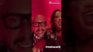 Maíra Cardi encontra Abravanel e celebra “Pegando um pouco do Arthur” [upl. by Jem189]