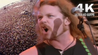 Metallica  Live in Moscow 1991 Full Concert  Remastered 4K 60FPS [upl. by Tenej]