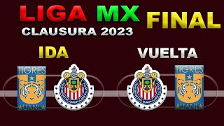 FECHAS HORARIOS Y CANALES PARA LA GRAN FINAL DE LA LIGA MX CLAUSURA 2023 IDA Y VUELTA [upl. by Moyna]