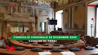 Consiglio comunale 22 dicembre 2023 [upl. by Amber]