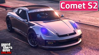 Pfister Comet S2 Best Customization  Review  Super LUXURY Aggressive Clean Build  GTA 5 Online [upl. by Anali]