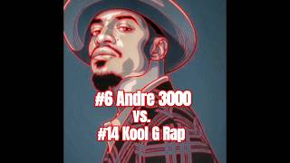 Andre 3000 vs Kool G Rap 2024 Rap Tournament Matchup andre3000 koolgrap sorrymissjackson rap [upl. by Marjory]