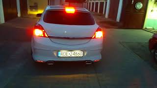 Opel Astra H Gtc 18 Opc Line Ulter Sport Exhaust Sound [upl. by Lyret]