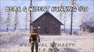 Bear and Wisent Hunting  MEDIEVAL DYNASTY  PS5  RANDOM GAMEPLAY 10 [upl. by Urissa]