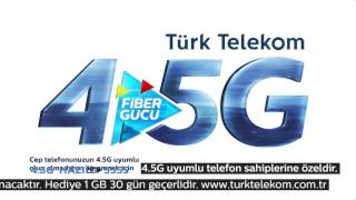 Türk Telekom 45G SIM Kart Kampanyası [upl. by Casmey722]