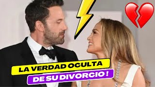 💔 5 Impactantes Razones detrás del Divorcio de Jennifer Lopez y Ben Affleck 🌟 [upl. by Adihsaar]