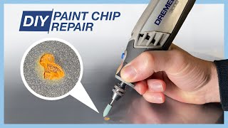 How to Repair Rusty Paint Chip with a DREMEL  DIY [upl. by Beauvais]