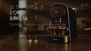 Comment détartrer sa machine L’OR Barista  modèles LM8012 et LM8016 [upl. by Saval187]