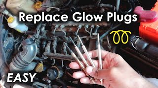 Replace Glow Plugs In Your Car  Test Diesel Glow Plugs  13 D  Swift Ritz Ciaz  Fiat Punto Linea [upl. by Proulx]