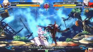 BBCP 3242013 Game Chariot  Buppa Jin VS Kaqn Ragna [upl. by Nedyrb]