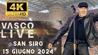 2024 Full Concerto Live Vasco Rossi San Siro 15 2 Giugno 2024 Milano Bibione [upl. by Duong]