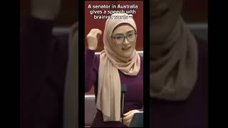 A senator in Australia gives a speech with brainrot words ￼ [upl. by Esimaj]