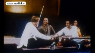 Ravi Shankar plays with Yehudi Menuhin [upl. by Salaidh]