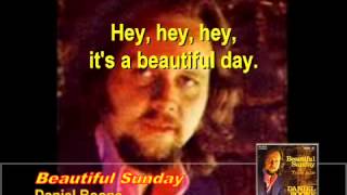 Beautiful Sunday by Daniel Boone with lyrics version [upl. by Gerita]