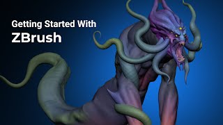 Getting Started with ZBrush  Introduction [upl. by Odravde630]