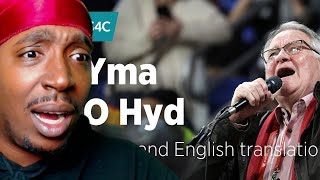 American Reacts To Yma o Hyd  Dafydd Iwan [upl. by Ronaele]