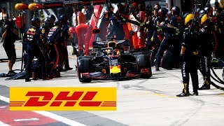 DHL Fastest Pit Stop Award FORMULA 1 GRANDE PRÊMIO DO BRASIL 2019 Red Bull  Max Verstappen [upl. by Namwob]