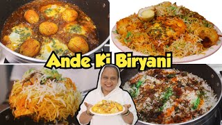 Ande ki Biryani  Egg Biryani Recipe  Kache Ande Ki Biryani  Egg Dum Biryani  Biryani Recipe [upl. by Leontine]